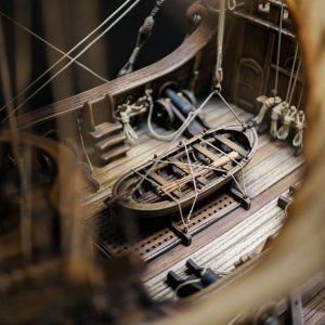 Drewniana łódź 108mm z XVI wieku - Ships of Pavel Nikitin